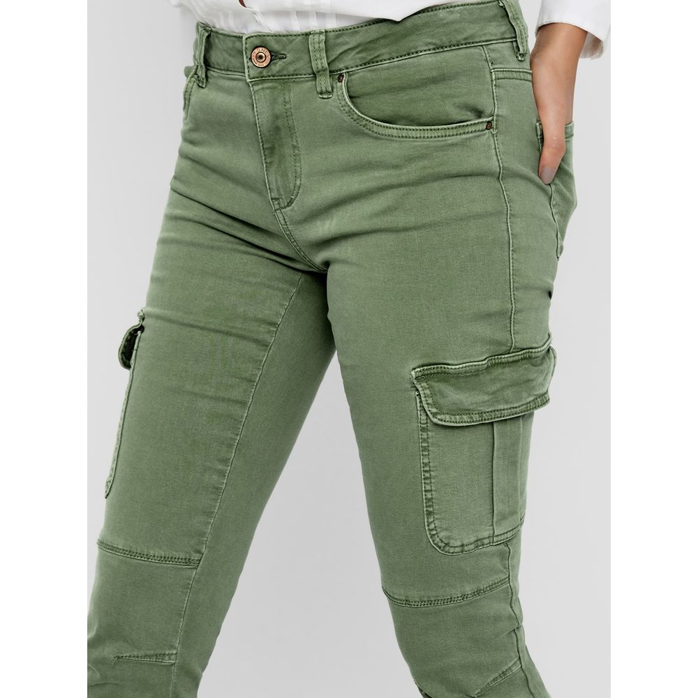 Only Green Cotton Jeans & Pant