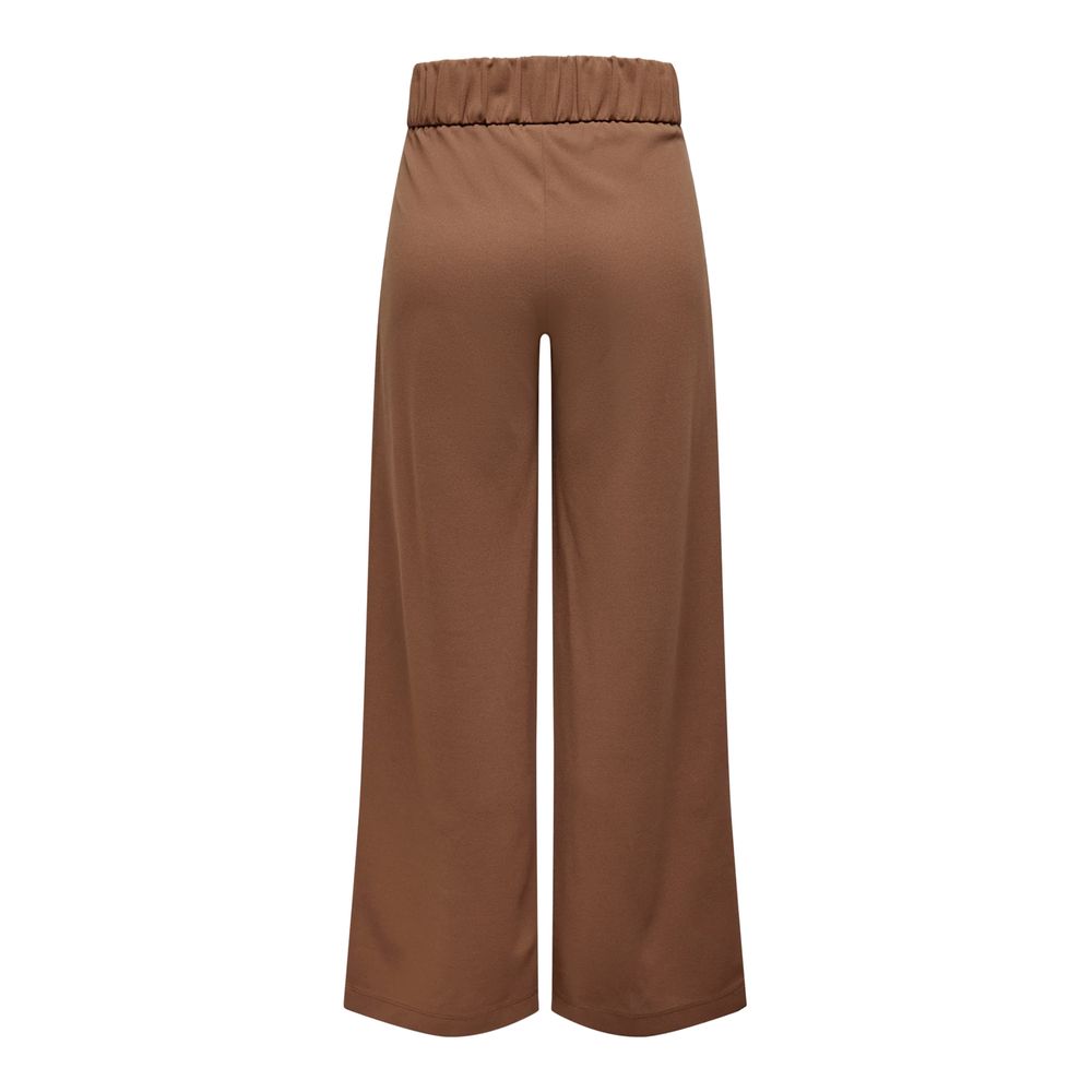 Jacqueline De Yong Brown Polyester Jeans & Pant