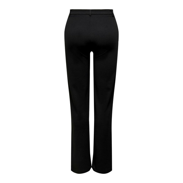 Jacqueline De Yong Black Elastane Jeans & Pant