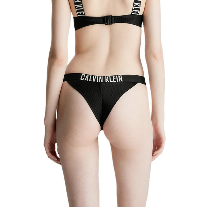 Calvin Klein Jeans Black Nylon Swimwear