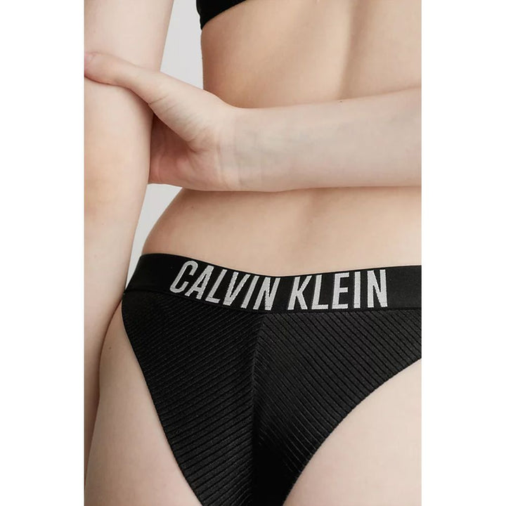 Calvin Klein Jeans Black Nylon Swimwear