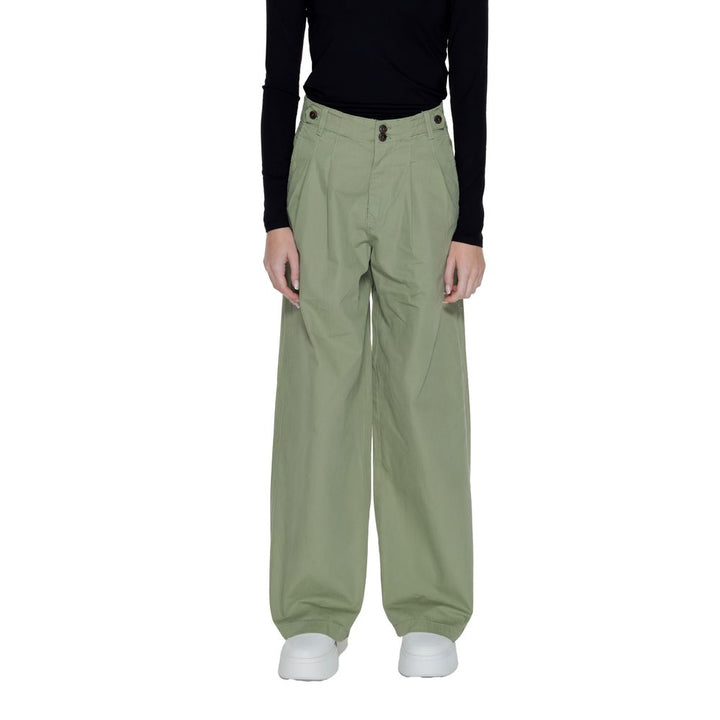 Only Green Cotton Jeans & Pant