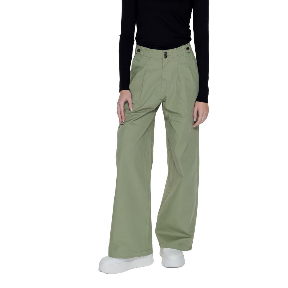 Only Green Cotton Jeans & Pant