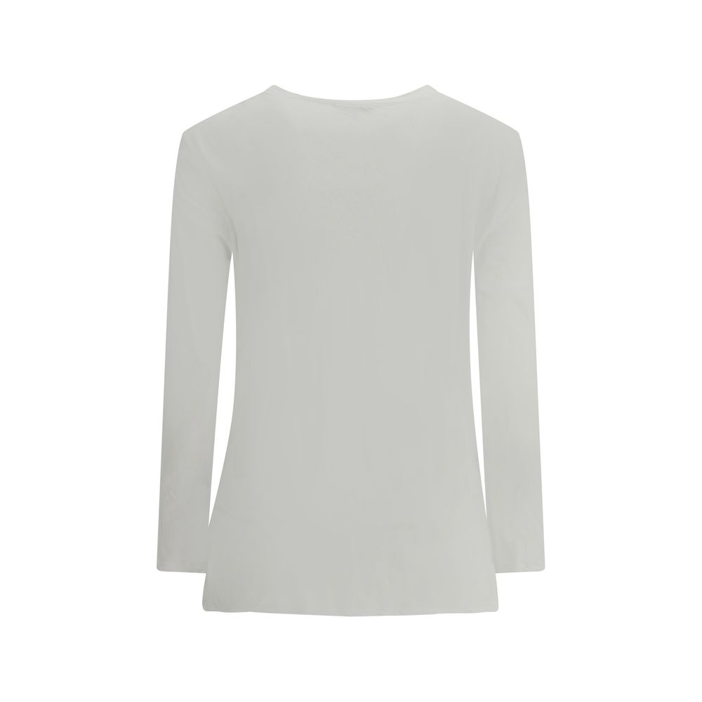 James Perse Semi-transparent Long Sleeve Jersey