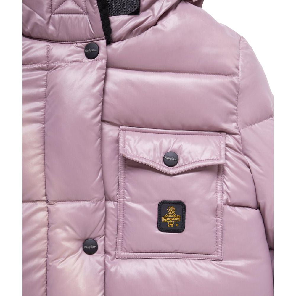 Refrigiwear Pink Nylon Jackets & Coat