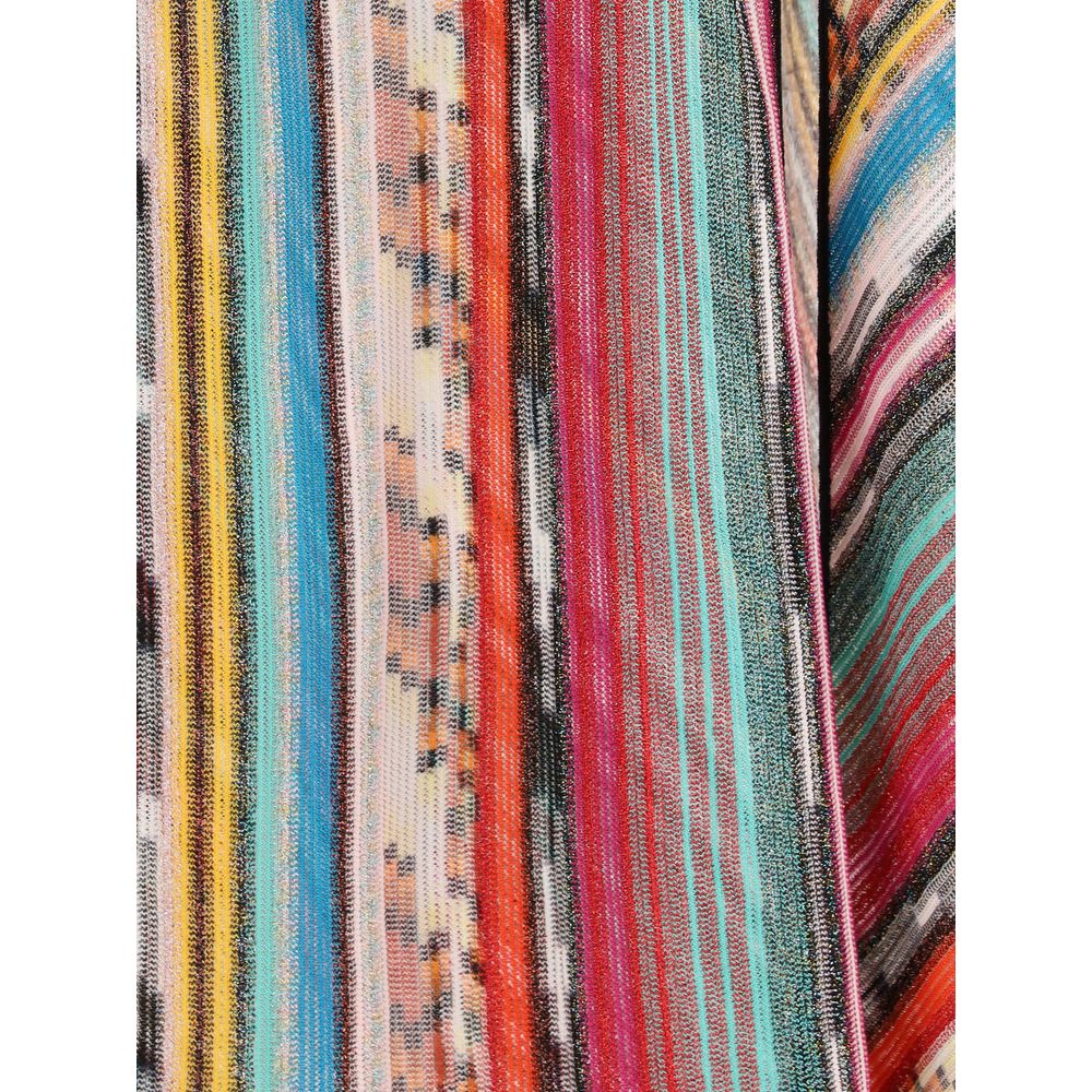 Missoni Semi-sheer lamé long Skirt