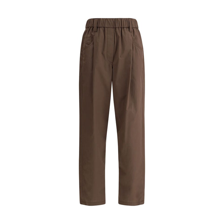 Brunello Cucinelli Cotton Elasticated Pants