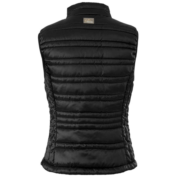 Yes Zee Black Polyester Vest