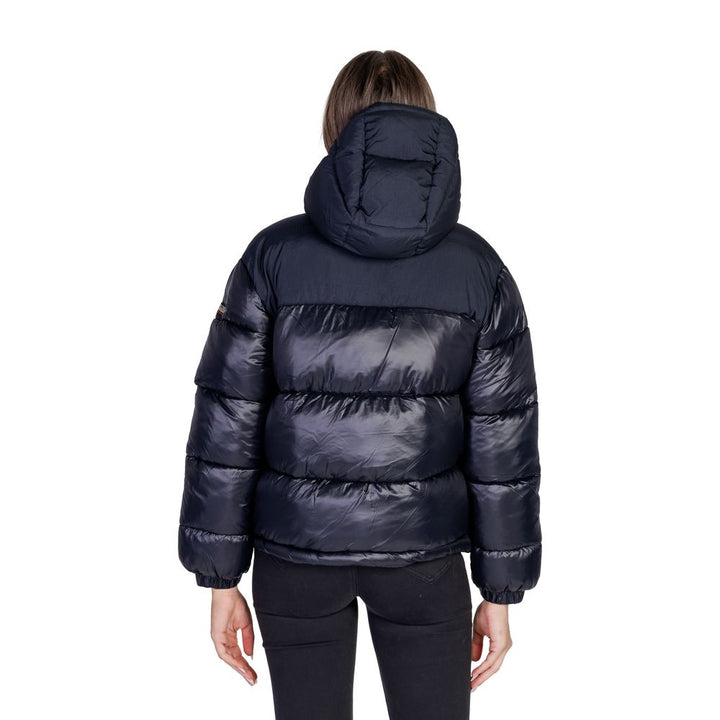 Napapijri Black Polyamide Jackets & Coat