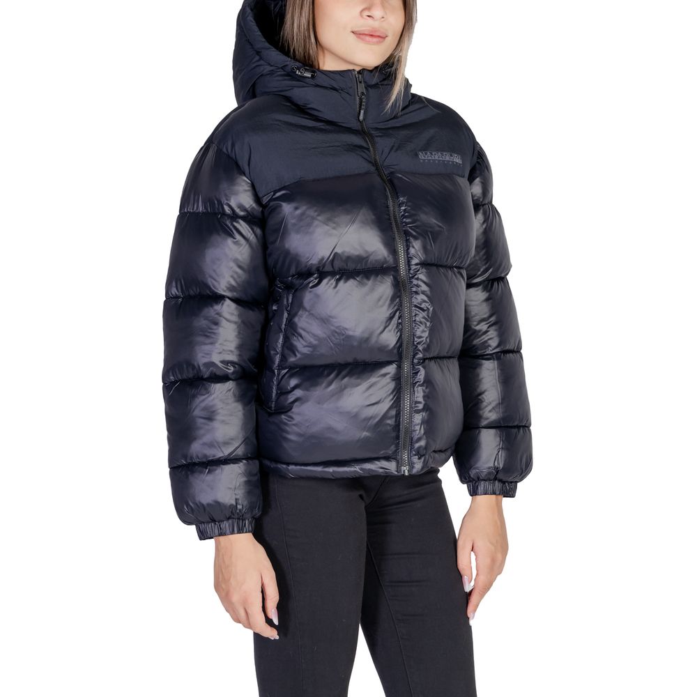 Napapijri Black Polyamide Jackets & Coat