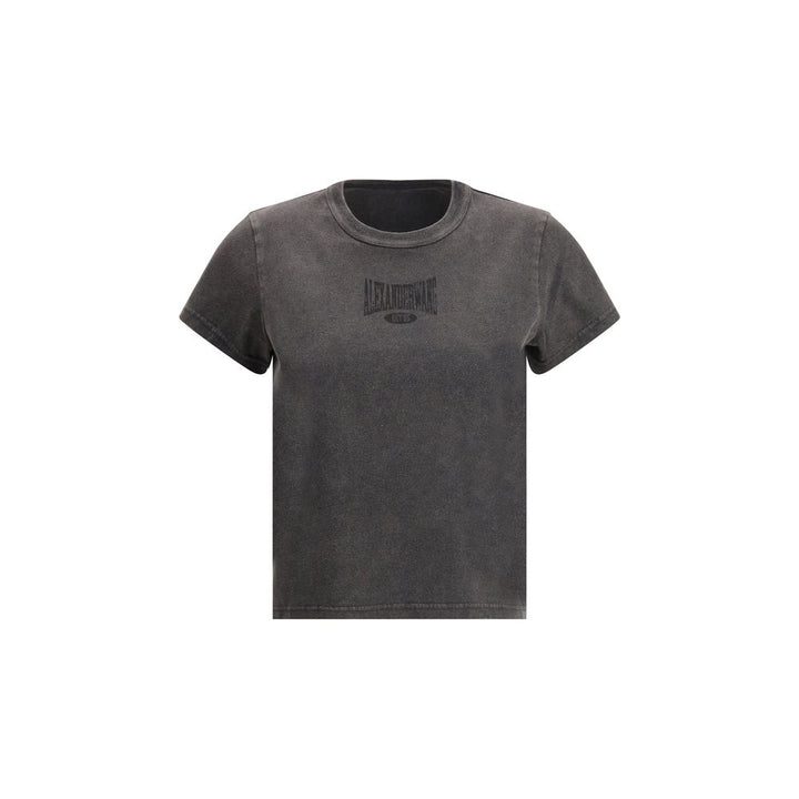 Alexander Wang Cropped Graphic T-Shirt