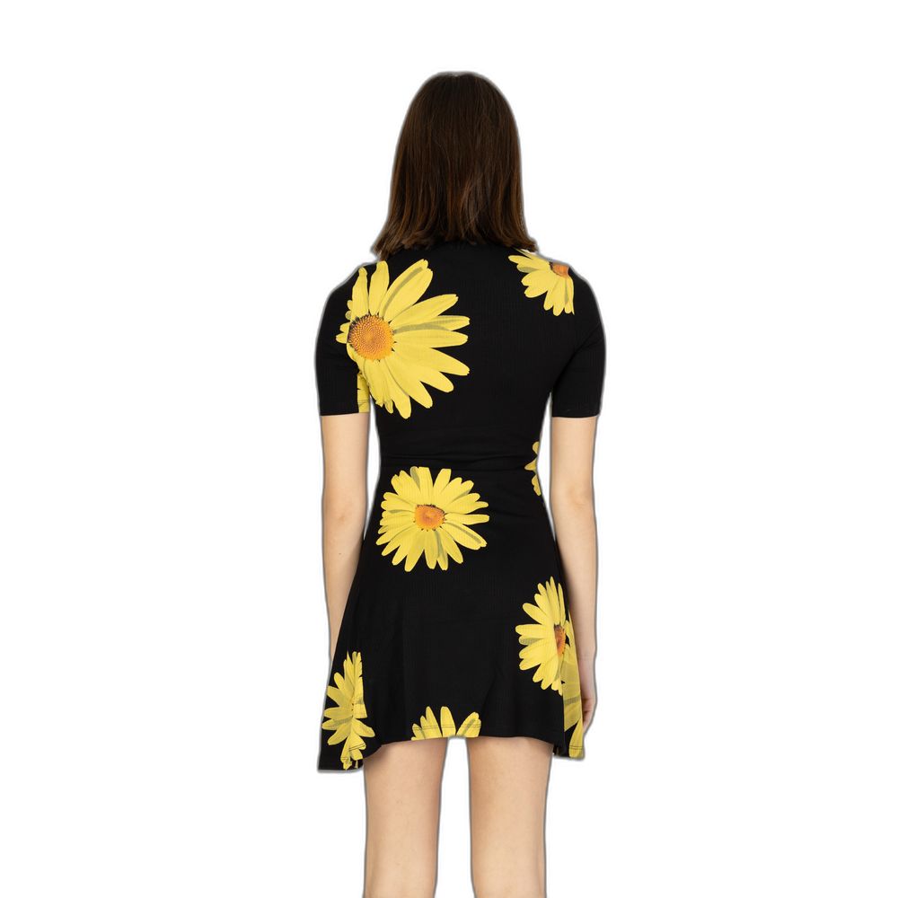 Desigual Black Viscose Dress