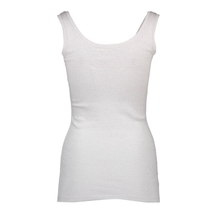 Silvian Heach White Cotton Women Top