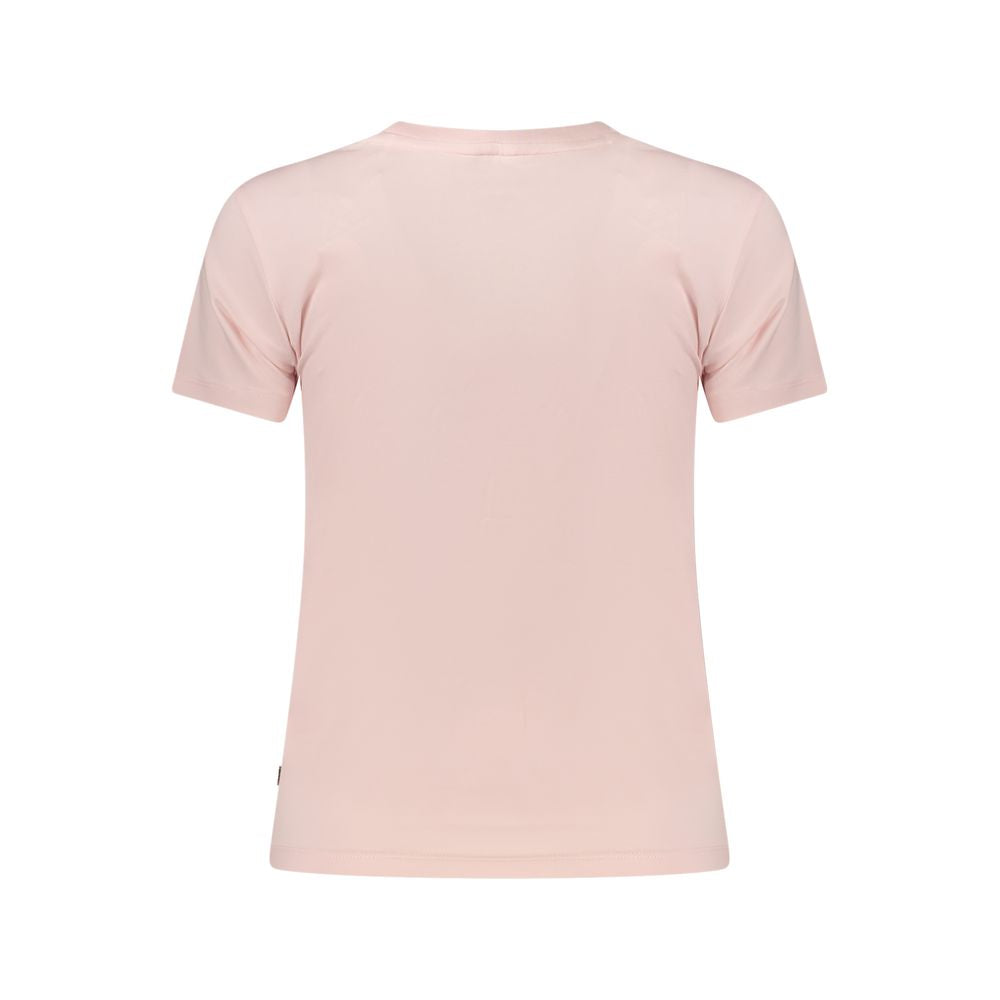 Guess Jeans Pink Cotton Women T-Shirt