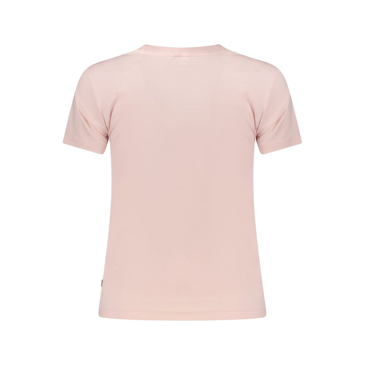 Guess Jeans Pink Cotton Women T-Shirt