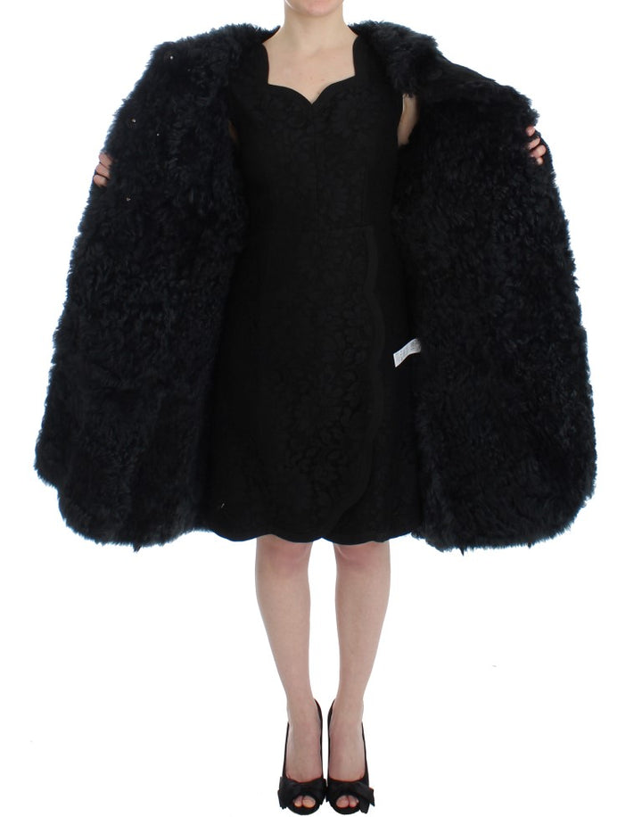 Dolce & Gabbana Exquisite Shearling Coat Jacket