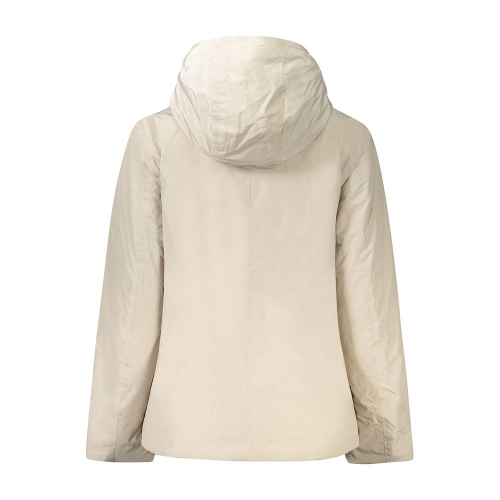 K-WAY Beige Polyamide Women Jacket