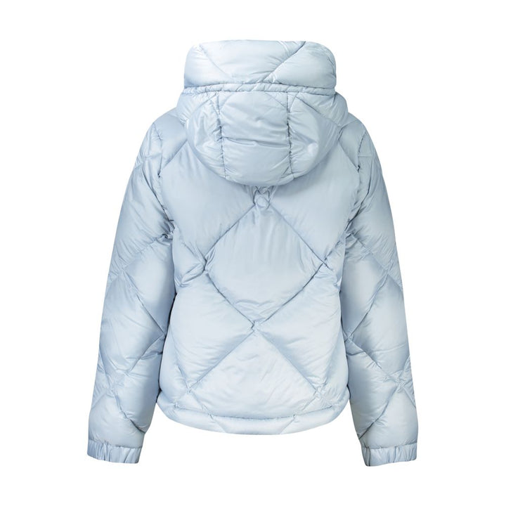 K-WAY Light Blue Polyester Women Jacket