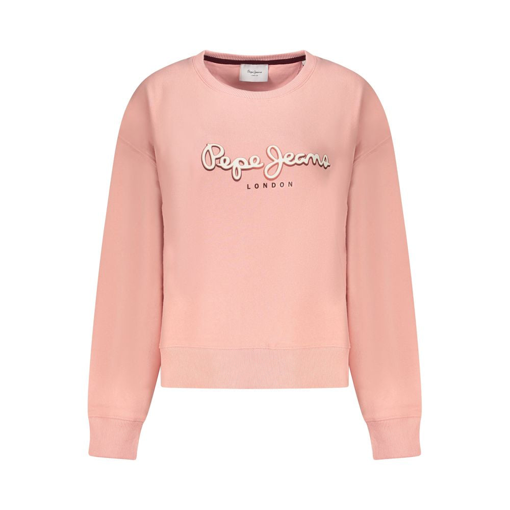 Pepe Jeans Pink Cotton Women Sweater