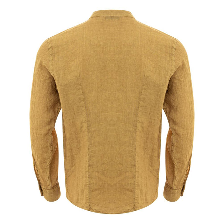 Gran Sasso Gold Linen Elegance Men's Shirt