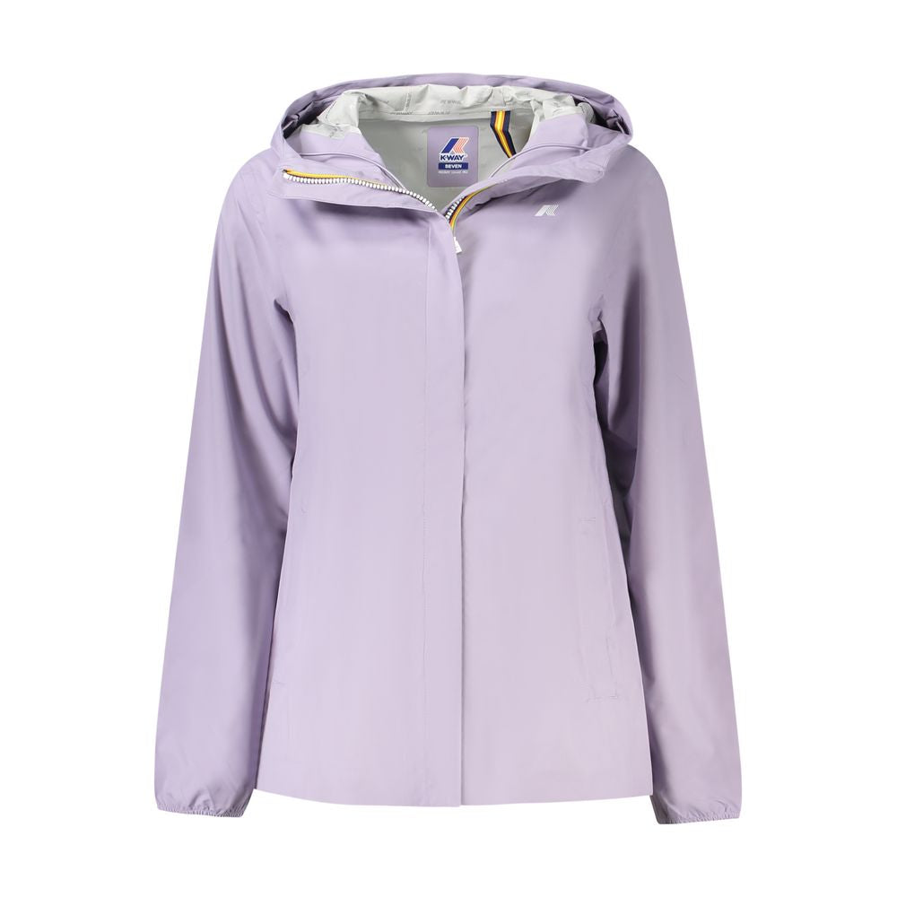 K-WAY Purple Polyester Women Jacket