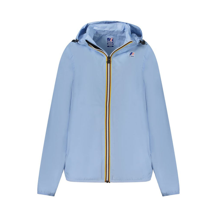 K-WAY Light Blue Polyamide Women Jacket