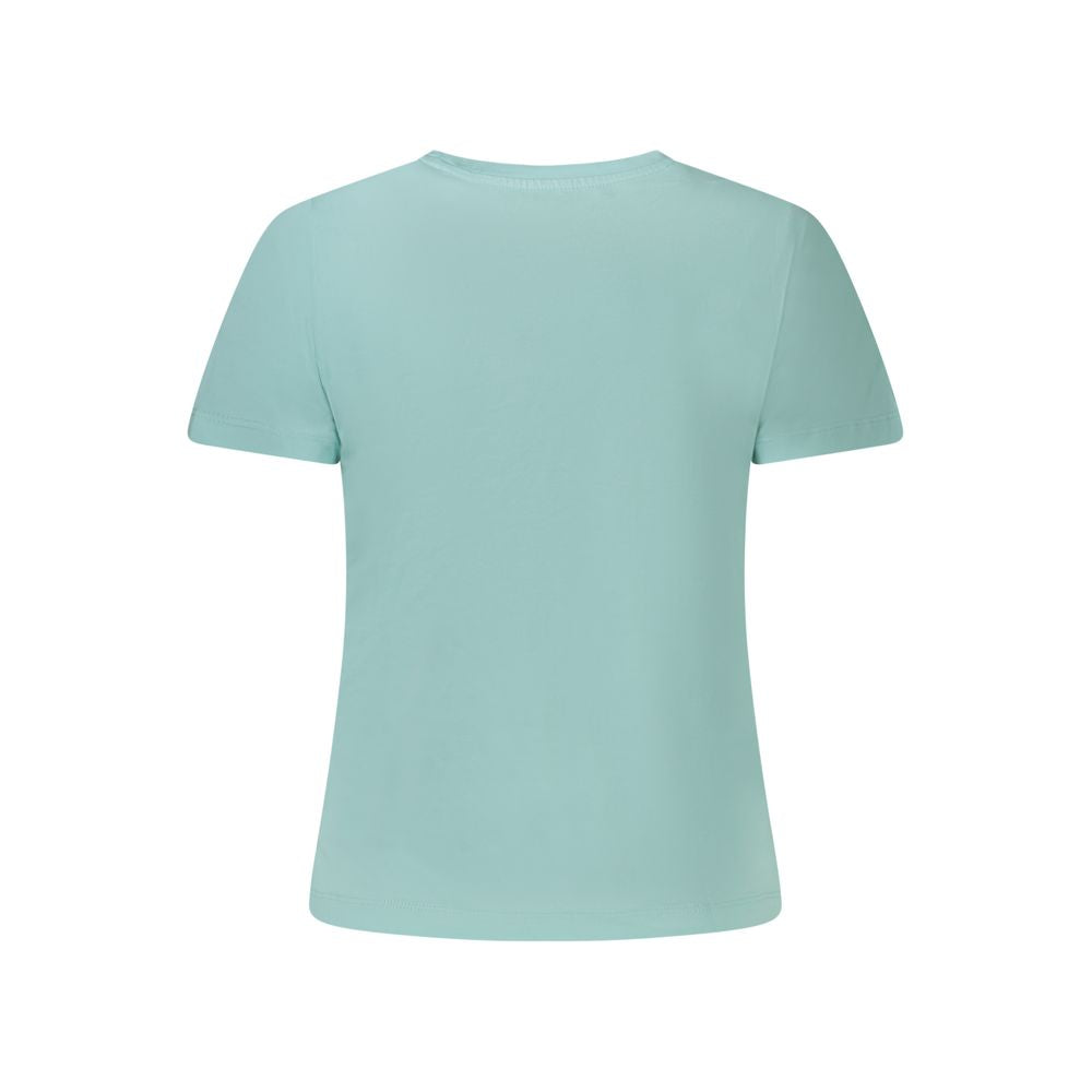 Pepe Jeans Light Blue Cotton Women T-Shirt