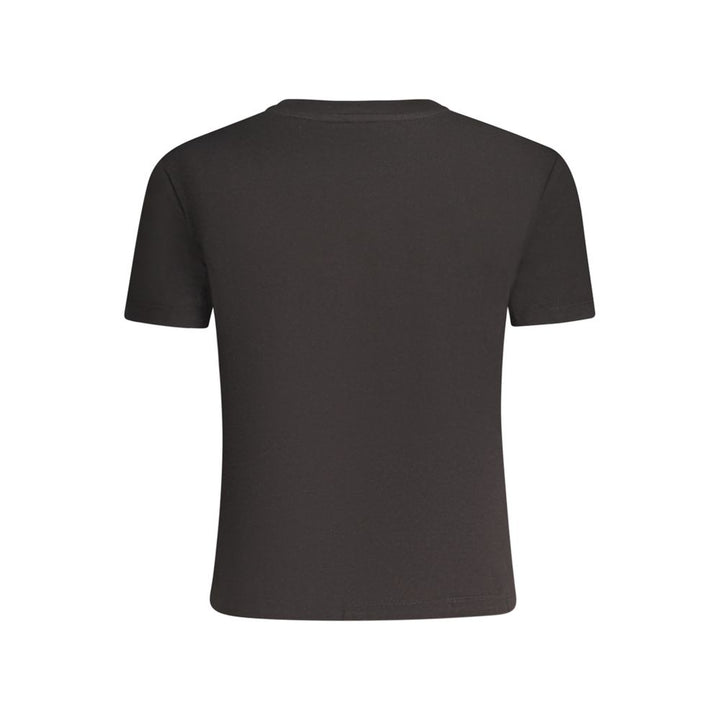 Calvin Klein Black Cotton Women T-Shirt