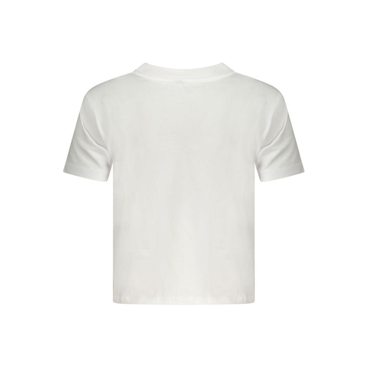 Calvin Klein White Cotton Women T-Shirt