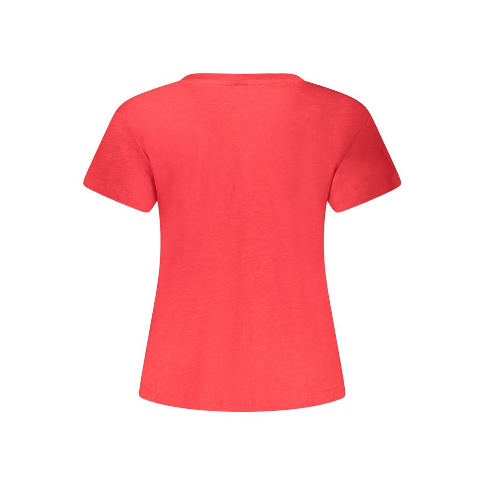 Pepe Jeans Red Cotton Women Top