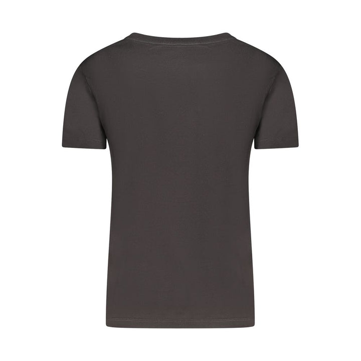 Calvin Klein Black Cotton Women T-Shirt