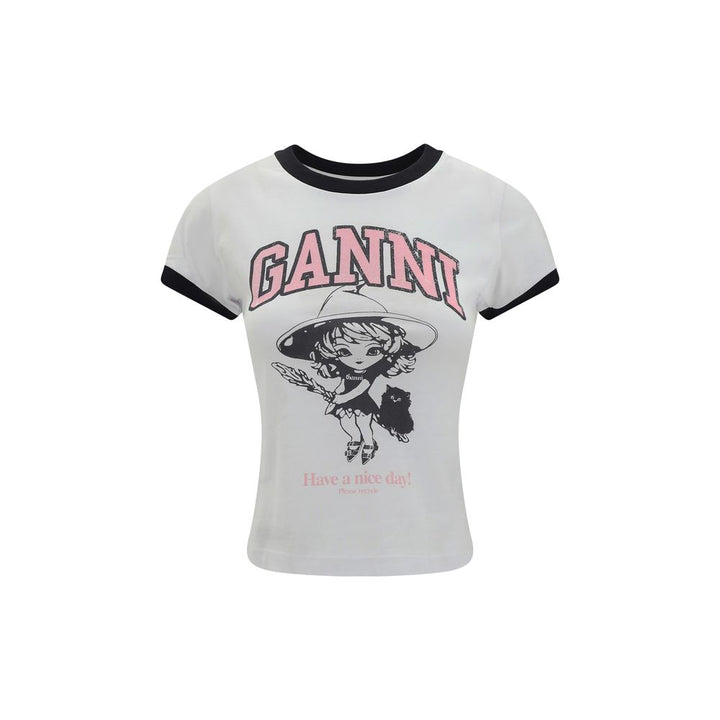 Ganni Maxi print T-shirt