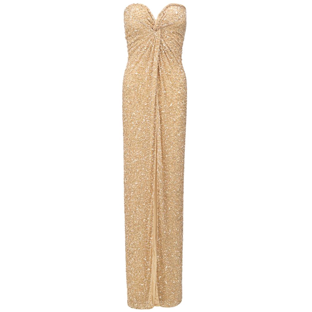 Retrofette Beige Viscose Dress