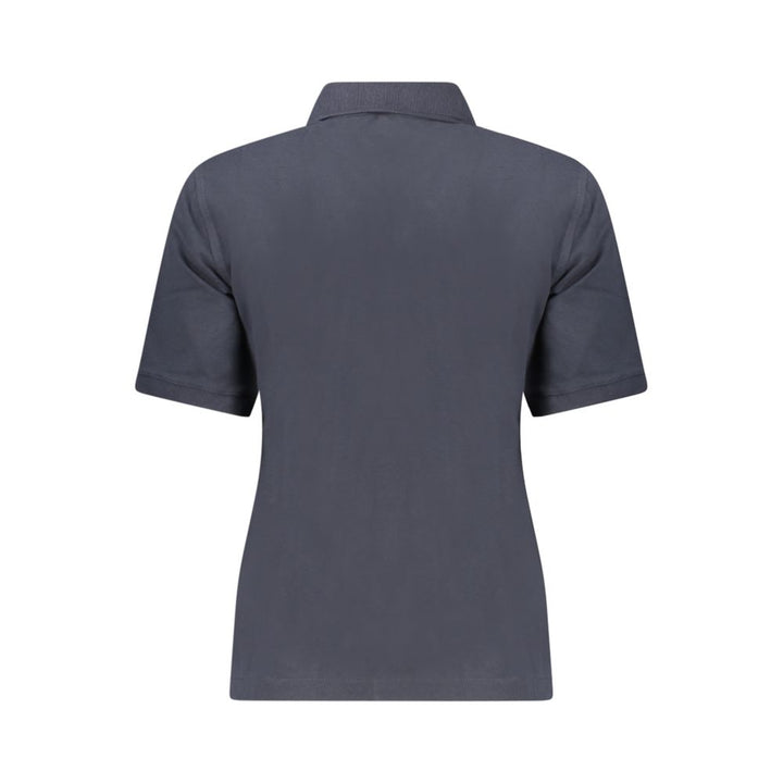 K-WAY Blue Cotton Women Polo Shirt