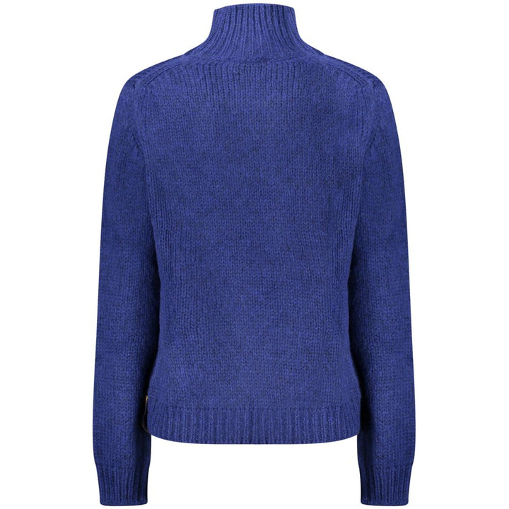 K-WAY Blue Wool Women Sweater